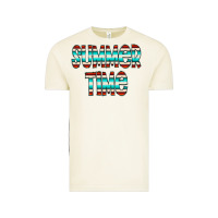 Vintage Arctic summer time serape doodle Vintage Tee - CowCowDesign