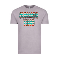 Vintage Zinc summer time serape doodle Vintage Tee - CowCowDesign