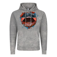 American Flag Lips 4th Of July Vintage Hoodie | Teevron