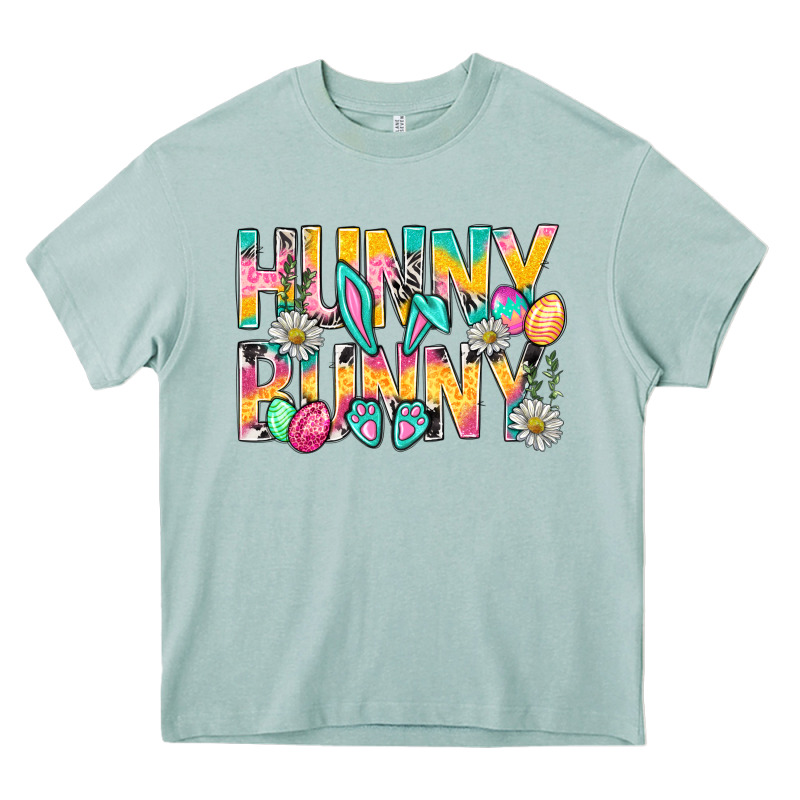 Hunny Bunny Easter Heavy Core Tee by NancyCooperArtShop | Teevron