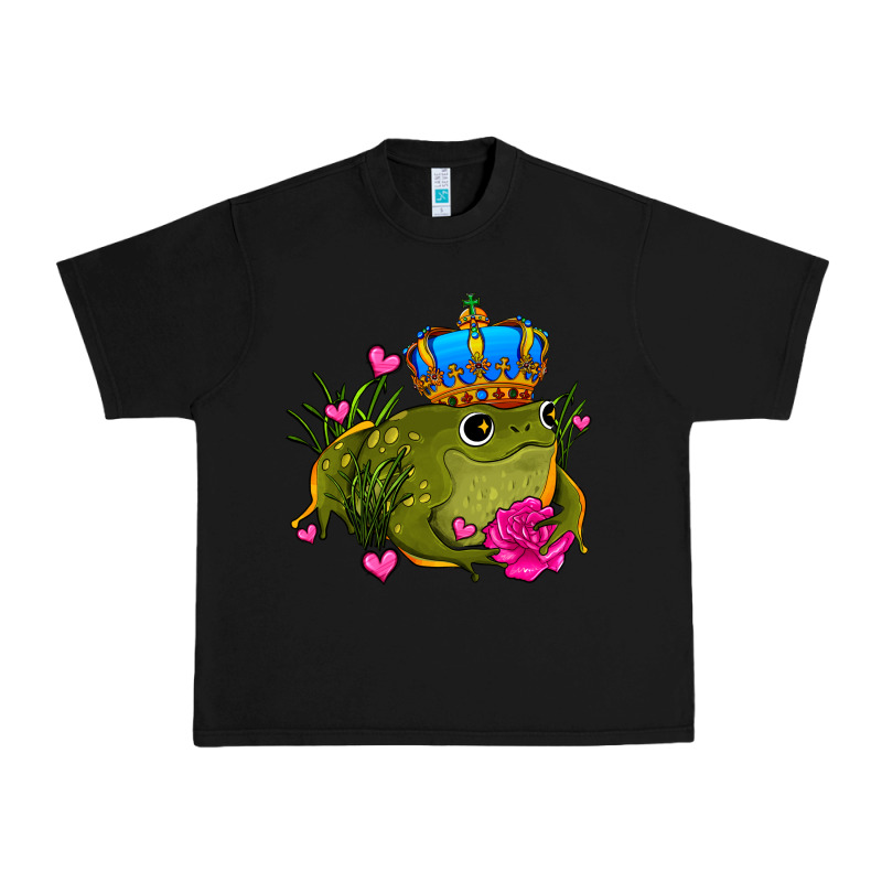 Valentines Day Frog Prince Olivia Urban Heavy Tee by OliviaCreatesArt | Teevron