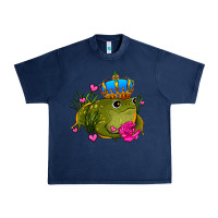 Navy valentines day frog prince olivia Urban Heavy Tee - OliviaCreatesArt