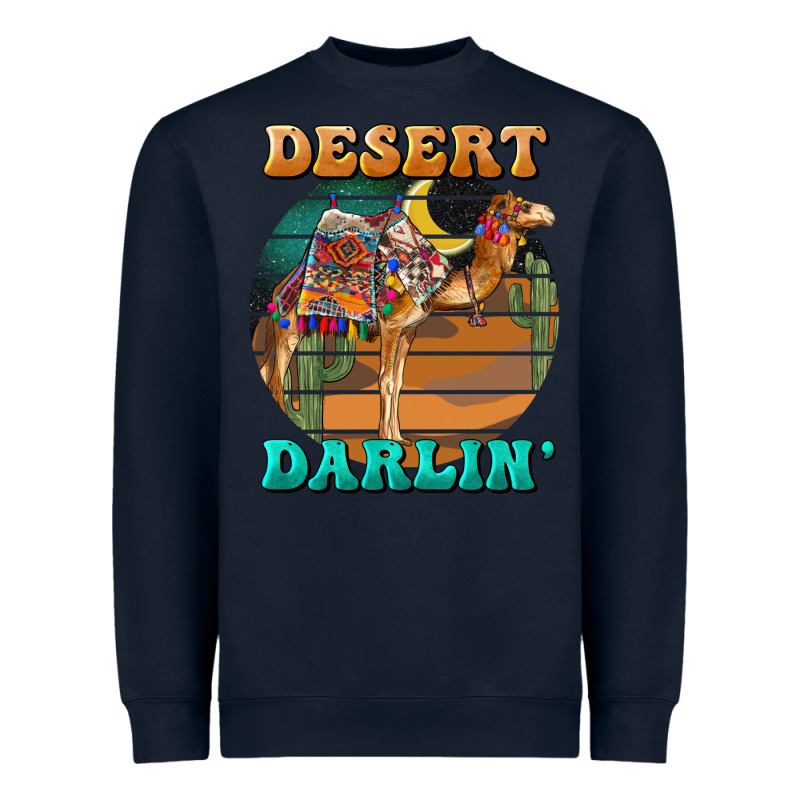 Desert Darling Camel Heavyweight Sweatshirt by BarkalooDesign | Teevron