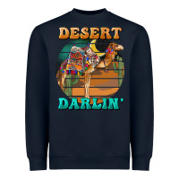 Navy desert darling camel Heavyweight Sweatshirt - BarkalooDesign