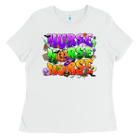Nurse Nurse Nurse Halloween Ladies Tee | Teevron