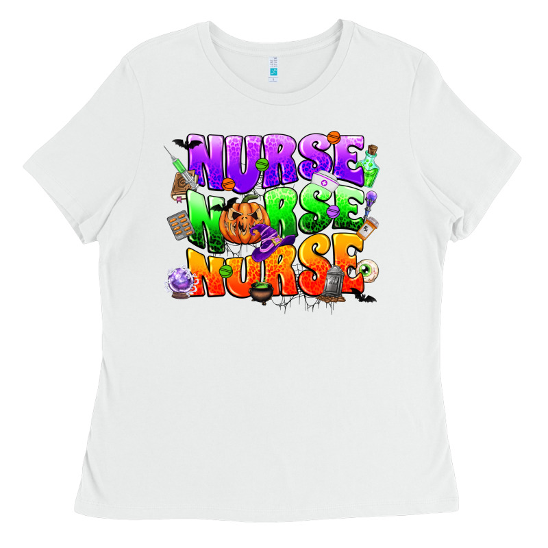 Nurse Nurse Nurse Halloween Ladies Tee by CowGirlArtShop | Teevron