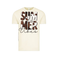 Vintage Arctic Summer Vibes Brown White Cowhide Vintage Tee - CowCowDesign