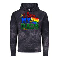 Cloud Black I love my dads Vintage Hoodie - FaDigitalArtStudio