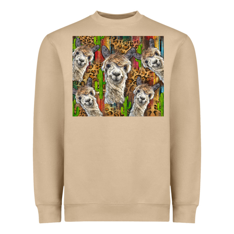 Alpaca Heavyweight Sweatshirt by BarkalooDesign | Teevron