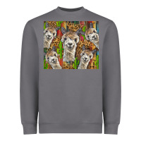 Storm alpaca Heavyweight Sweatshirt - BarkalooDesign