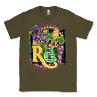 Army Green mardi gras Classic Tee - CowGirlArtShop