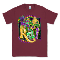 Burgundy mardi gras Classic Tee - CowGirlArtShop
