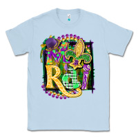 Dusty Blue mardi gras Classic Tee - CowGirlArtShop