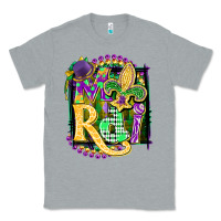Heather Grey mardi gras Classic Tee - CowGirlArtShop