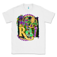 White mardi gras Classic Tee - CowGirlArtShop