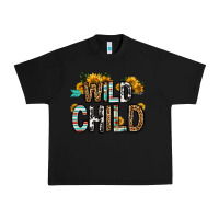 Black wild child Urban Heavy Tee - OliviaCreatesArt