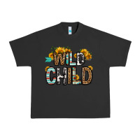 Pigment Black wild child Urban Heavy Tee - OliviaCreatesArt