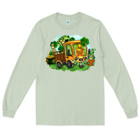 Matcha truck saint patrick's day Long Sleeve Tee - FaDigitalArtStudio