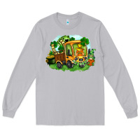 Moon Dust truck saint patrick's day Long Sleeve Tee - FaDigitalArtStudio