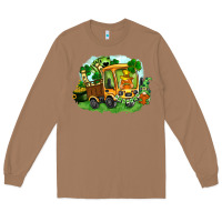 Toasted Coconut truck saint patrick's day Long Sleeve Tee - FaDigitalArtStudio