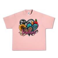 Salmon teacher hearts Urban Heavy Tee - Jasminsmagicworld