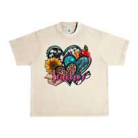 Sandshell teacher hearts Urban Heavy Tee - Jasminsmagicworld