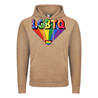 Vintage Coffee lgbtq pride Vintage Hoodie - FaDigitalArtStudio