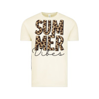Vintage Arctic summer vibes leopard Vintage Tee - CowCowDesign