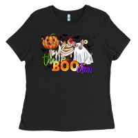 Black the boo crew Ladies Tee - CowGirlArtShop