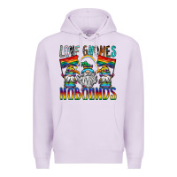 Lilac love gnomes nobounds Premium Hoodie - SublimationCraftShop