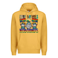 Mustard love gnomes nobounds Premium Hoodie - SublimationCraftShop
