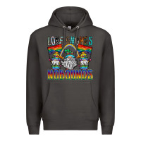 Smoke love gnomes nobounds Premium Hoodie - SublimationCraftShop