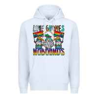 White love gnomes nobounds Premium Hoodie - SublimationCraftShop