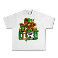 Lunar Rock St. Patrick's Texas map Urban Heavy Tee - OliviaCreatesArt