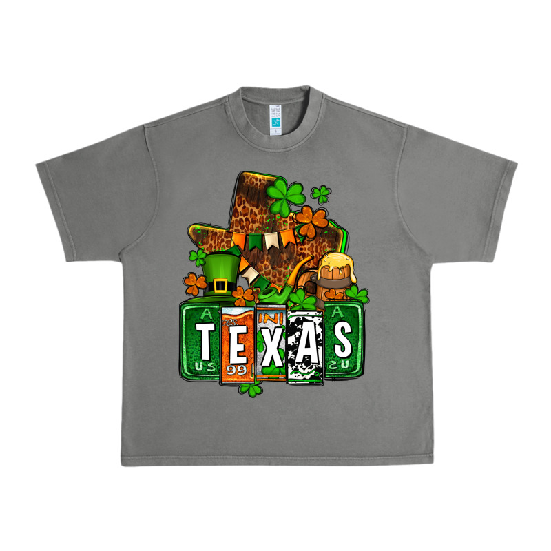 St. Patrick's Texas Map Urban Heavy Tee by OliviaCreatesArt | Teevron