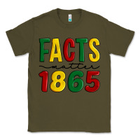 Army Green facts matter 1865 Classic Tee - Artiststas