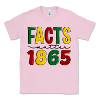 Bubblegum Pink facts matter 1865 Classic Tee - Artiststas