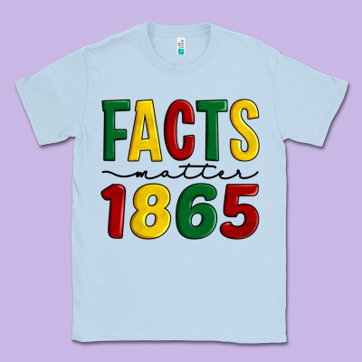 Facts Matter 1865 Classic Tee Designed By Artiststas
