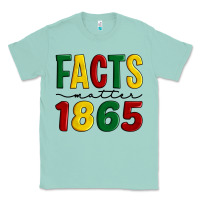 Seafoam facts matter 1865 Classic Tee - Artiststas