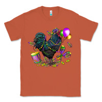 Copper mardi gras chicken Classic Tee - CowGirlArtShop