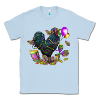 Mardi Gras Chicken Classic Tee | Teevron