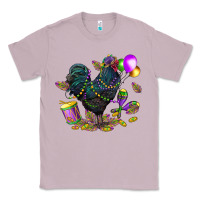 Lilac mardi gras chicken Classic Tee - CowGirlArtShop