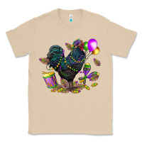 Mushroom mardi gras chicken Classic Tee - CowGirlArtShop
