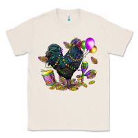 Natural mardi gras chicken Classic Tee - CowGirlArtShop
