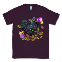 Plum mardi gras chicken Classic Tee - CowGirlArtShop