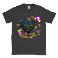 Smoke mardi gras chicken Classic Tee - CowGirlArtShop