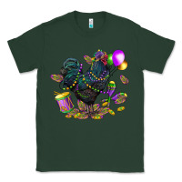 Sports Green mardi gras chicken Classic Tee - CowGirlArtShop