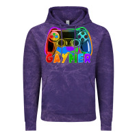 Cloud Purple Gaymer Vintage Hoodie - FaDigitalArtStudio