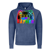 Vintage Denim Gaymer Vintage Hoodie - FaDigitalArtStudio
