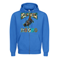 True Royal western rodeo bullfighter Zipper Hoodie - BarkalooDesign